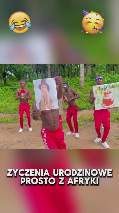🌴 JungleBoyz - zabawne życzenia wideo z Afryki 💃